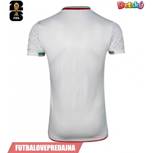 Lacne Dětský Futbalové dres Irán MS 2026 Krátky Rukáv - Domáci (+ trenírky)